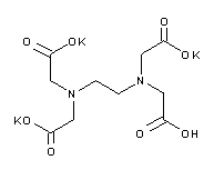 molecule for: EDTA tripotassium salt dihydrate pure
