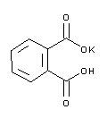 molecule for: Potassium Hydrogen Phthalate standard for volumetry, ACS, ISO