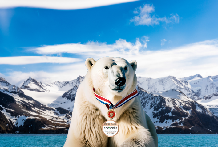 Wir haben die EcoVadis-Bronzemedaille erhalten!