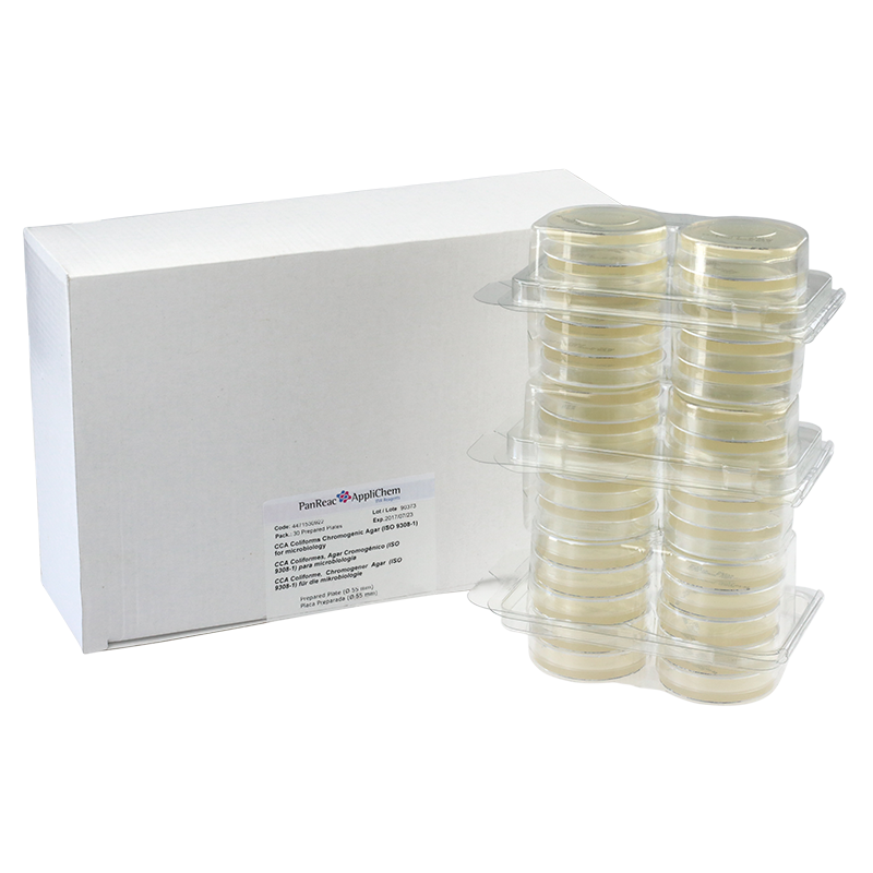 Cca Coliforms Chromogenic Agar Iso 9308 1 Prepared Plate 55 Mm For Microbiology Itw 