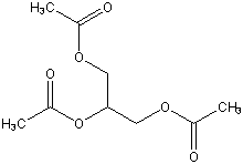 molecule for: Glycerol tri-Acetate (BP, Ph. Eur.) pure, pharma grade