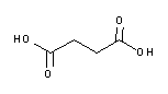 molecule for: Succinic Acid (Reag. USP) for analysis, ACS