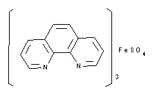 molecule for: Ferroin solution 0.025 mol/l (0.025M) for volumetric analysis