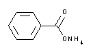 molecule for: Ammonium Benzoate pure