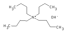 molecule for: Tetrabutilamonio Hidroxido solución 40% acuosa para síntesis
