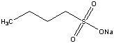 molecule for: Ácido 1-Butano Sulfónico Sal Sódica para HPLC