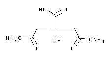 molecule for: di-Ammonium Hydrogen Citrate (Reag. USP, Ph. Eur.) for analysis, ACS