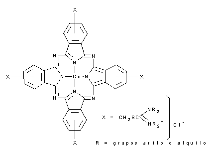 molecule for: Alcian Blue 8 GX (C.I. 74240) for clinical diagnosis