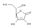 molecule for: L(+)-Ascorbinsäure (USP, BP, Ph. Eur.) Pharma-Qualität, BioChemica