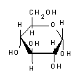 molecule for: D(+)-Glucose wasserfrei BioChemica