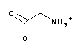molecule for: Glycine (USP, BP, Ph. Eur.) pure, pharma grade