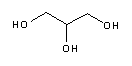 molecule for: Glycerol (USP, BP, Ph. Eur.) pure, pharma grade
