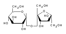 molecule for: D(+)-Sucrose for analysis, ACS