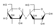 molecule for: D(+)-Maltosa 1-hidrato BioChemica
