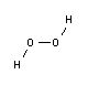 molecule for: Hidrógeno Peróxido 33% p/v (110 vol.) estabilizado (USP, BP, Ph. Eur.) puro, grado farma