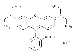 molecule for: Rhodamin B (C.I. 45170)