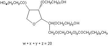 molecule for: Tween® 20 (RFE, USP-NF, BP, Ph. Eur., JPE) puro, grado farma